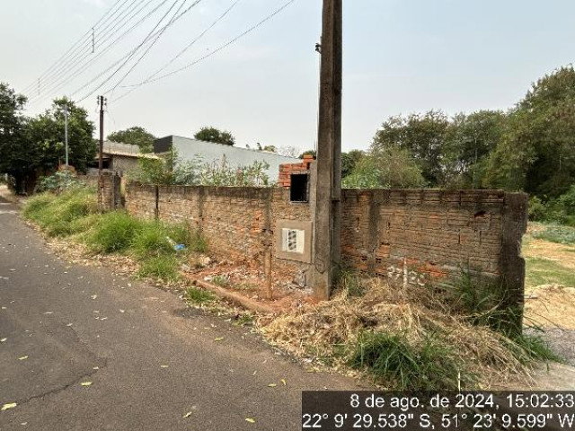 Terreno com 144,17m² em Presidente Prudente/SP