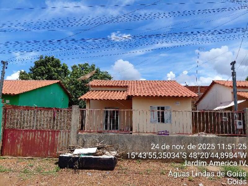 Casa com 2 quartos em Águas Lindas de Goiás/GO