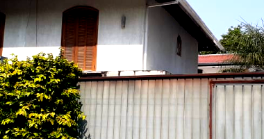 Terreno com 2 casas na Rua Nilo Peçanha em Almirante Tamandaré