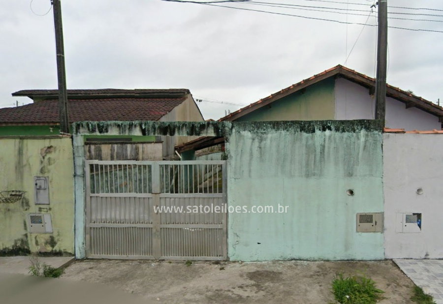 Casa Ocupada em Mongaguá/SP - 60m² de Área Construída