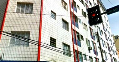 Apartamento 729-H no 7º andar com 52m² - Centro de São Vicente