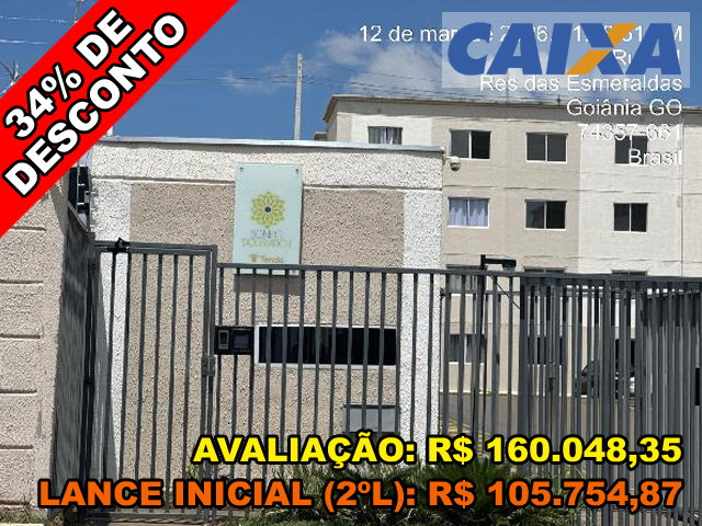 Apartamento 2 quartos em Goiânia com 42m² de área privativa