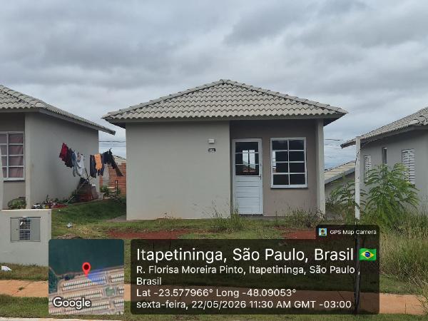 Casa 2 quartos, 1 banheiro, 43,85m² privativos, 152m² terreno, 1 vaga