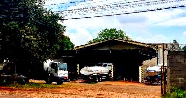 Prédio Industrial com 2 banheiros e 3 vagas, 846m² construídos