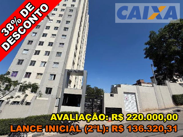 Apartamento 2 quartos em São Paulo com 36,6m²