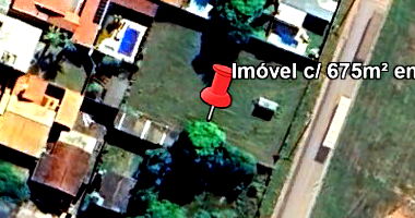 Terreno com 675m² em Santa Cruz de Monte Castelo/PR