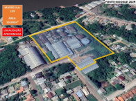Terreno Industrial com Edificações em Cachoeira do Sul