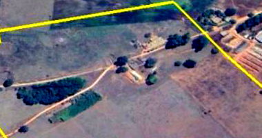 Fração ideal de 50% sobre terreno rural de 2,5 hectares na Fazenda Cajuru