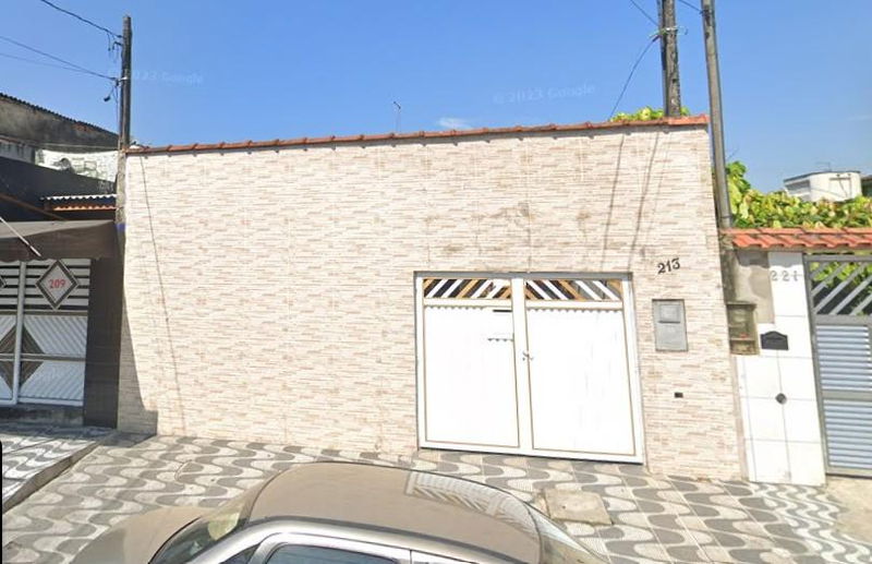Casa Ocupada em Balneário Marisana, Praia Grande - 126m²