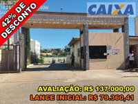 Apartamento com 2 quartos e 58,47m² privativos em Luziânia/GO