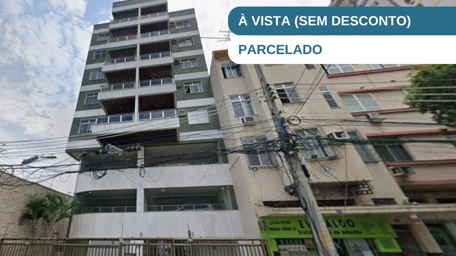 Apartamento com 1 vaga na Tijuca