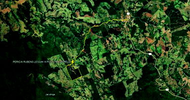 Imóvel Rural com 101,32 ha, sede 80m², barracão e mangueira