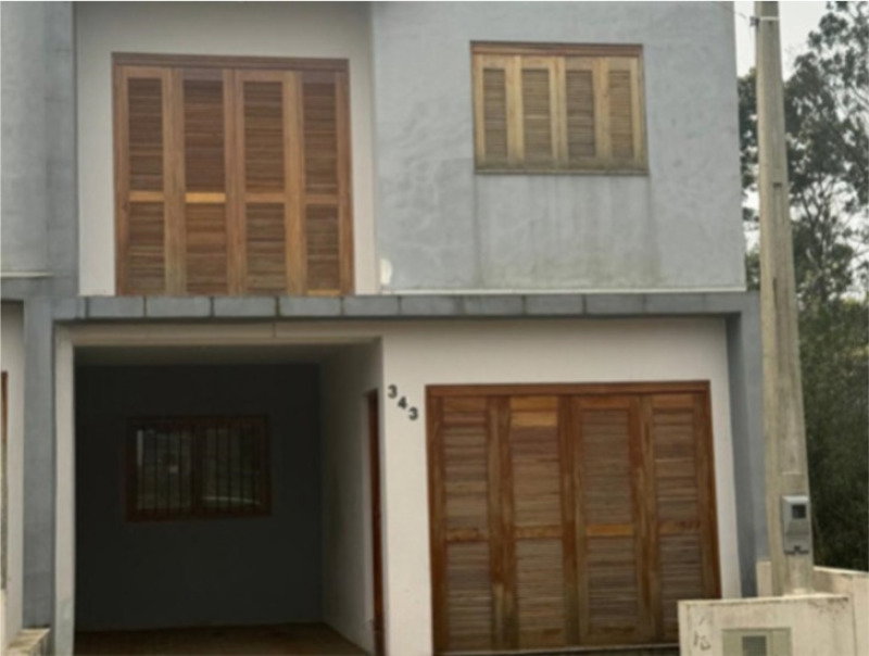 Casa 2 dormitórios, 1 banheiro, 69,83m² em condomínio - Estância Velha/RS