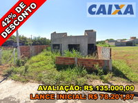 Casa com 62,15m² privativos e 200m² de terreno