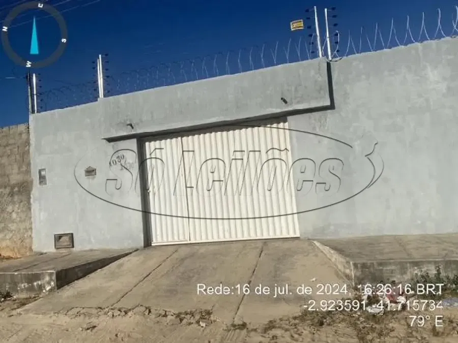 Casa com 2 Quartos e 1 Vaga em Parnaíba