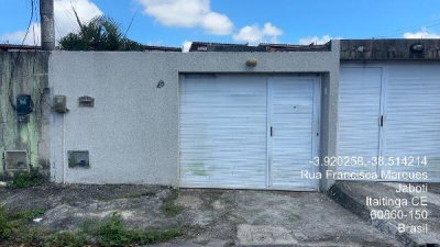 Casa com 2 Quartos e 2 Banheiros em Itaitinga