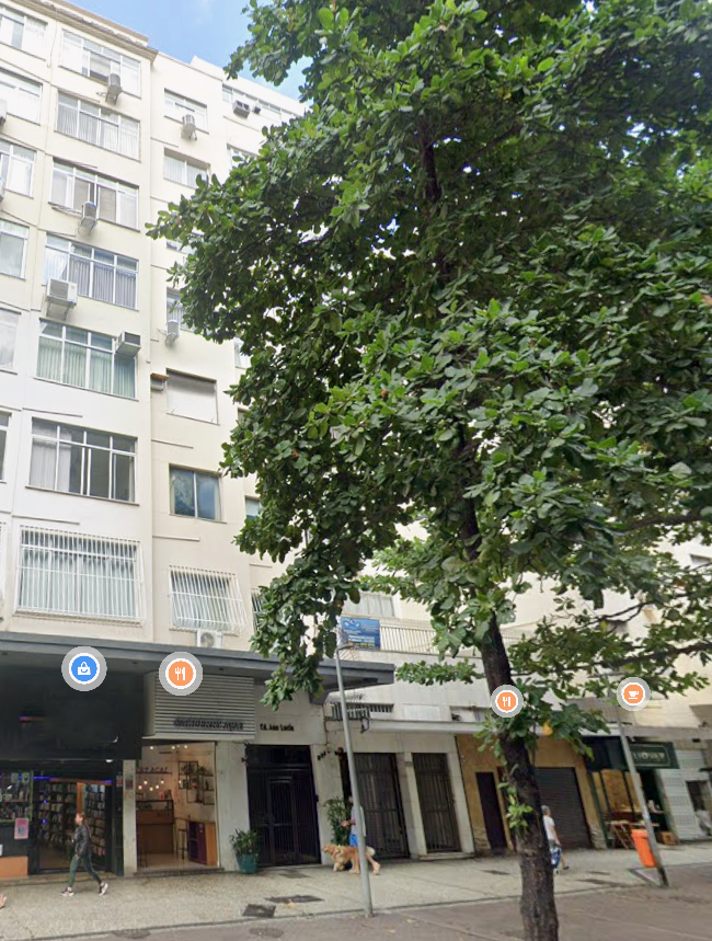 Apartamento em Ipanema com 1 quarto e 1 banheiro