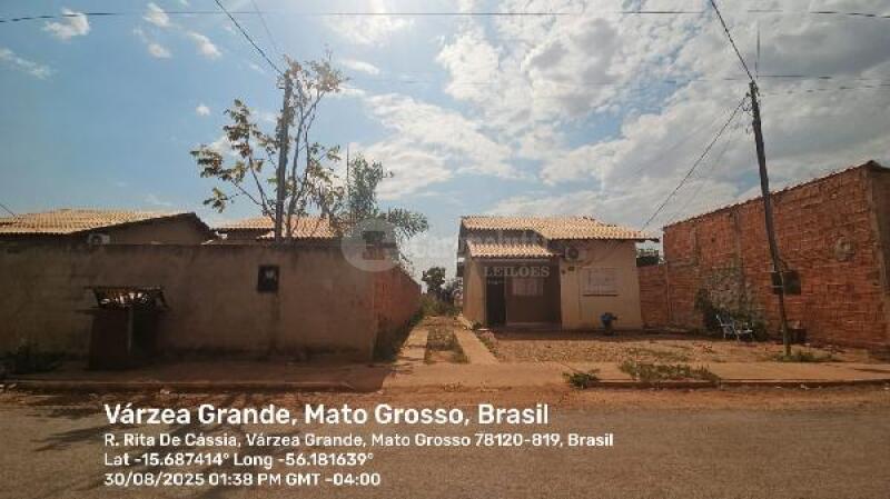 Casa com 2 quartos, 1 vaga e 57,58m² em Várzea Grande/MT
