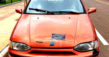 Fiat Palio 1.0 EDX 1996/1996 Laranja