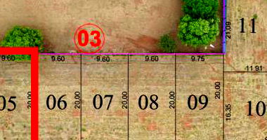 Terreno com 192 m² em Macedônia/SP