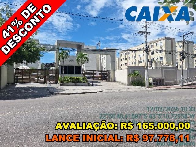 Apartamento 2 quartos, 40.82m² em São Gonçalo/RJ
