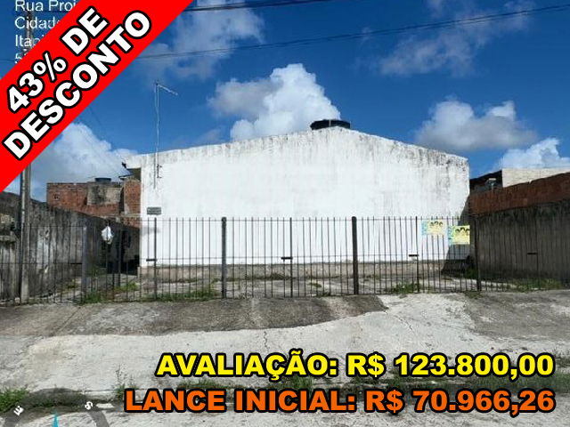 Casa 2 quartos, 1 banheiro, 1 vaga, 59m² construída, desocupada