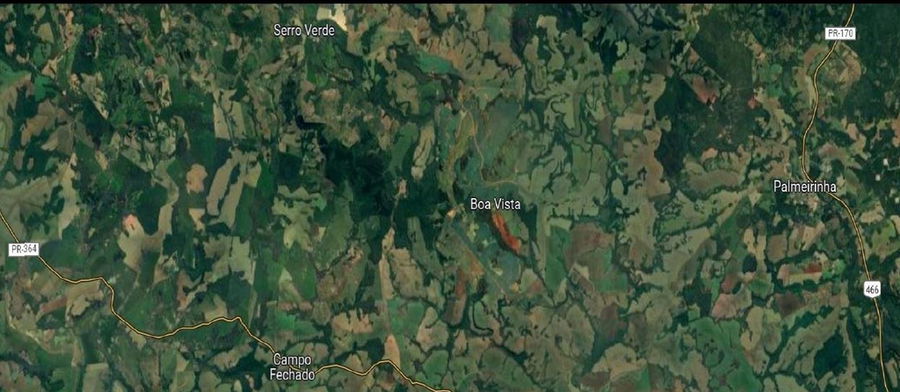 Terreno Rural em Guarapuava - 338.800m² (14 Alq) sem benfeitorias