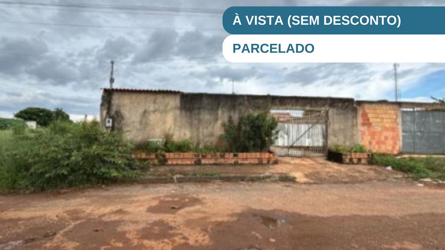 Casa com 2 quartos, 1 banheiro e 46,50 m² construídos