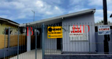 Casa com 60,74m² construída em terreno de 130m², ocupada