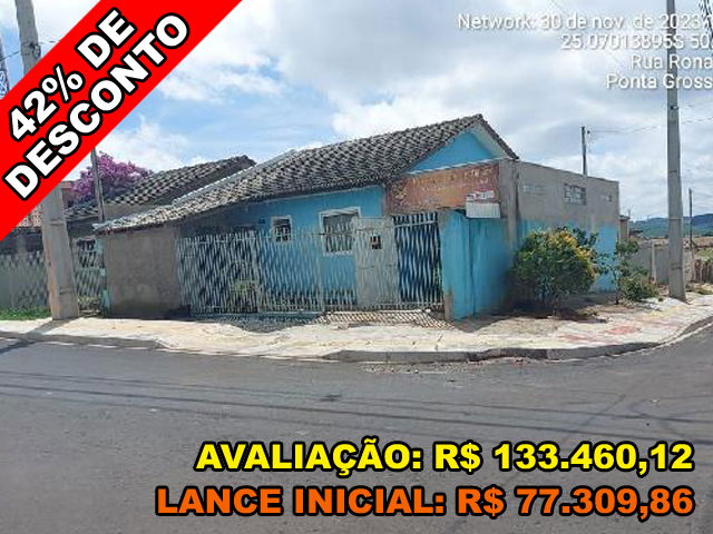 Casa 2 quartos, 1 banheiro, 1 vaga, 48,1m² construída, desocupada