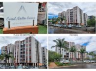 Apartamento 44,56m² com área comum 13,38m², 1 quarto, 1 banheiro