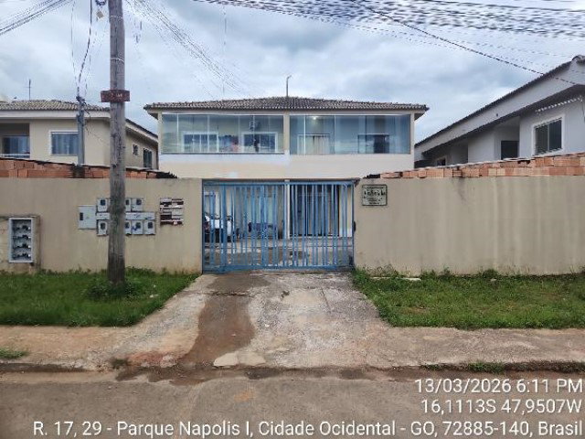Apartamento 2 quartos em Cidade Ocidental/GO - Cond Res Gabriela