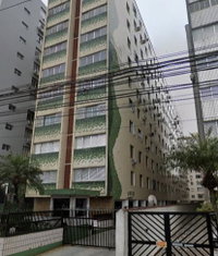 Kitnet com 28,50 m² no Ed. Riviera I - Santos/SP