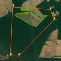 Terreno Rural com Benfeitorias em Fazenda Duas Estrelas