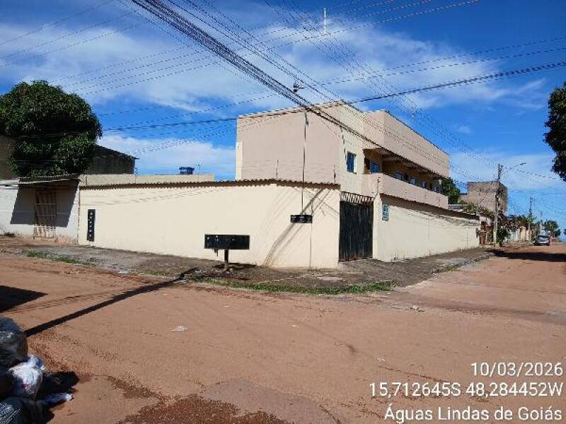 Apartamento 51,87m² com 2 quartos em Águas Lindas de Goiás