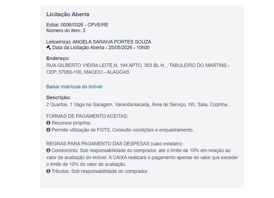 Apartamento com 2 quartos, 1 vaga, 56,95 m²