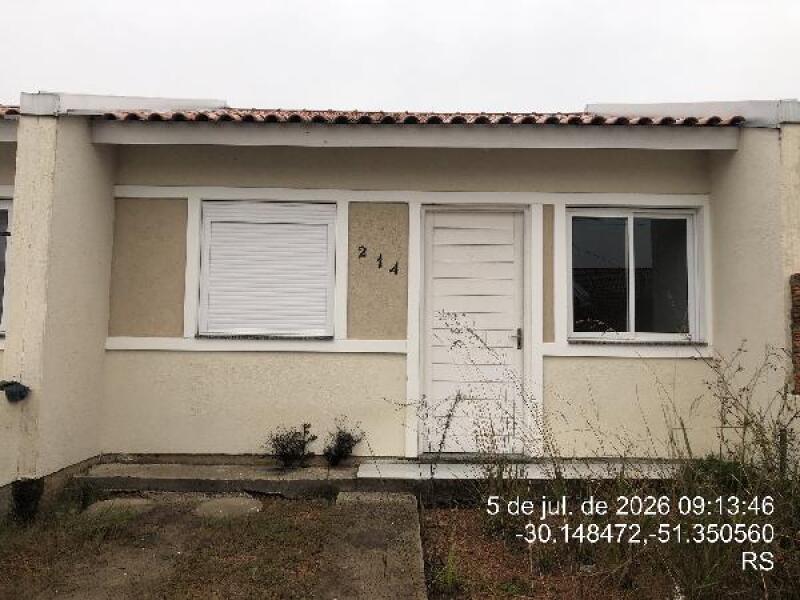 Casa com 2 Quartos em Condomínio na Região Metropolitana de Porto Alegre
