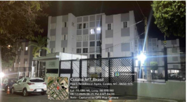 Apartamento 63 Bloco 04 - Conjunto Residencial Ágata - Cuiabá/MT
