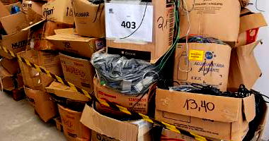 Sucatas de Cabos e Fios com 1500kg