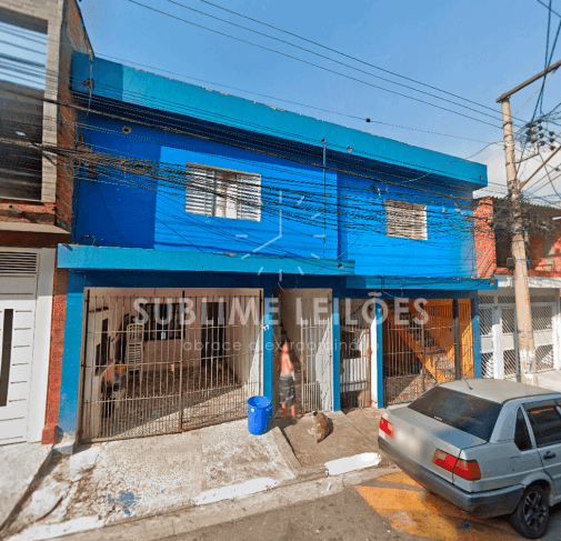 Terreno com 250m² e construção de 578m², 6 unidades domiciliares