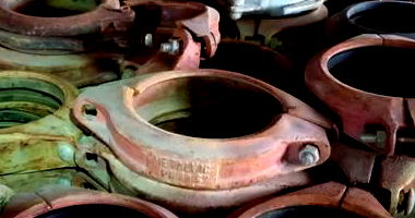 Abraçadeiras para Tubos com Borracha de Vedação