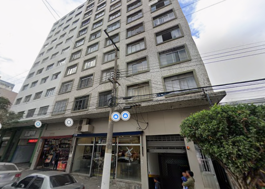 Apartamento 25m² com 1 Quarto na Santa Cecília - SP