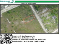 Terreno urbano 560m² em Pontal do Paraná - PR