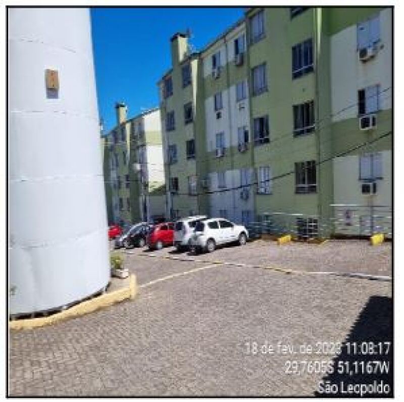 Apartamento 43,6m² com 1 vaga, 1 banheiro, 1 quarto, desocupado