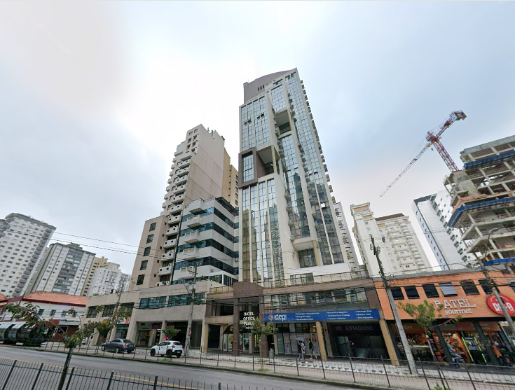 Sala Comercial com 26,55 m² em Batel, Curitiba