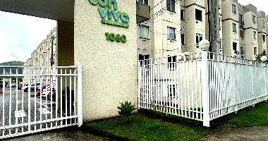 Apartamento com 42,61m², 2 quartos, 1 banheiro, 1 vaga