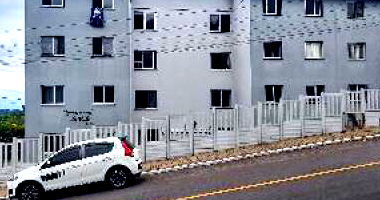 Apartamento com 2 quartos, 1 banheiro e vaga