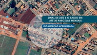 Terreno com área edificada em Ivinhema - MS