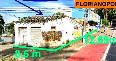 Terreno com 131,96m² em Florianópolis/SC