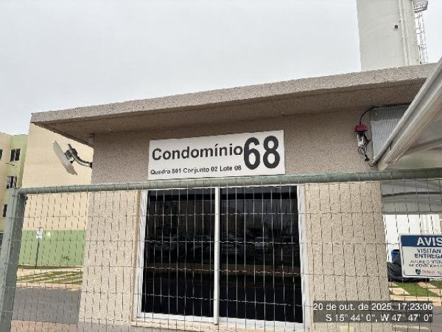 Apartamento com 2 quartos e 1 vaga em Brasília/DF